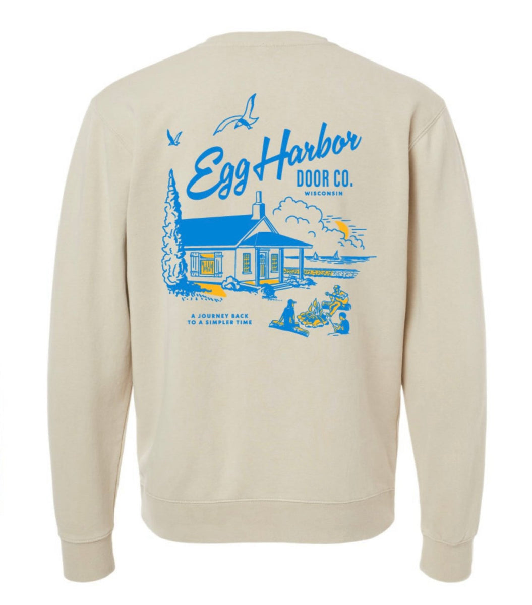 Door County Egg Harbor Sweatshirt – Zeke's Village Market