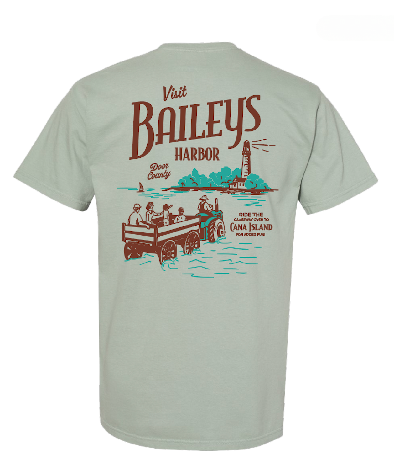 Door County Baileys Harbor Tee – Zeke's Village Market Door County Baileys Harbor Tee – Zeke's Village Market
